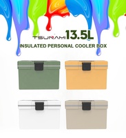 Glacière isotherme personnalisée 13,5L 16L 20L 30L pour aliments, avec logo personnalisé, bac à glace portable pour service de chaîne du froid