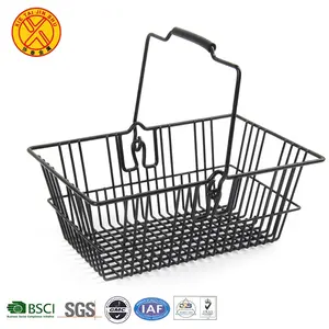 Best Selling Imports Stainless Steel Metal Basket For Shopping Retail