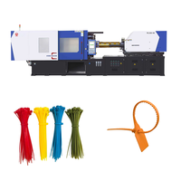 Machines d'injection plastique compactes à haute vitesse et durables en PVC/PP de 300 tonnes pour préformes de liens en nylon - Prix compétitifs
