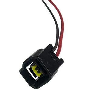 CC-46 Brandneue Auto-Motorenteile Benzin-Kabelbaum-Steckverbinder Adapter Buchse 2-polig - Product Image 4