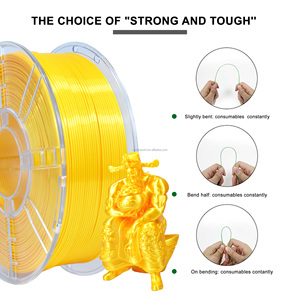 Filamento PLA de Seda para Impresión 3D Iboss, Fuerte Adhesión, Compatible con la Mayoría de las Impresoras FDM, PLA+ Seda, Color Dorado - Product Image 5