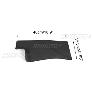 Protector de Umbral de Puerta Trasera de Cuero para Tesla Model Y 2021, Anti-Patadas, Protección Oculta, 2 Piezas/Juego, Fácil de Instalar - Product Image 6