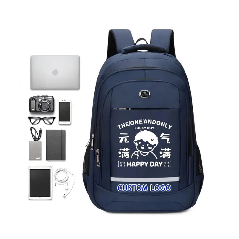 Mode ordinateur portable affaires sac à dos sacs homme affaires pochette d'ordinateur Port USB sac à dos intelligent atmosphère Simple