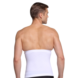 <span class=keywords><strong>Ceinture</strong></span> <span class=keywords><strong>abdominale</strong></span> pour hommes Fitness Waist Trainer Élastique Ribbed Weave Abdomen Slim Waist Seamed Technology Shaping Waist Belt - Product Image 3