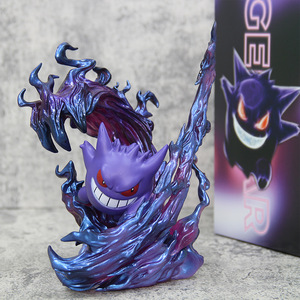 Figurine d'anime en PVC de haute qualité de 19 cm pour Pokémon Gengar, idéale pour les garçons, modèle de dessin animé - Product Image 4