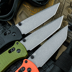 Cuchillo plegable de bolsillo BM Bailout 537, herramienta EDC para exteriores, cuchillo multifuncional portátil para camping, cuchillo OEM para verduras y frutas de uso diario. - Product Image 3