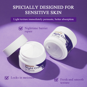 Crème de nuit à la niacinamide 50g, blanchiment de la peau du visage, anti-âge, raffermissante, hydratante, anti-rides, réparation du pigment, collagène, soin réparateur de nuit - Product Image 4