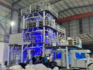 Machine de soufflage de film <span class=keywords><strong>multicouche</strong></span> PE LDPE HDPE à trois couches, co-extrusion de film <span class=keywords><strong>multicouche</strong></span> - Product Image 2