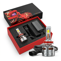 Ampoule de phare de voiture LED haute puissance 400W T200 Super Lumineuse 12V Éclairage automobile Phares LED 32000LM H1 H7 Phares avant de voiture