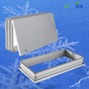 Aluminum Alloy Freezer Block <strong>Rectangular</strong> Seafood/Shrimp Freezing Frame Frozen Tray Pan Foil Seafood <strong>Container</strong> - Product Image 4
