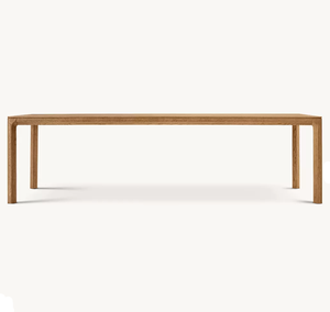 <span class=keywords><strong>Tavolo</strong></span> da Pranzo <span class=keywords><strong>Rettangolare</strong></span> RH Padua in Rovere Americano, <span class=keywords><strong>Design</strong></span> Moderno e Minimalista per Hotel e Villa, Ecologico e Fatto a Mano - Product Image 1