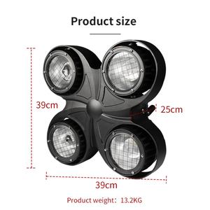 Equipo de Iluminación para Escenarios, Luz Par COB Impermeable de 4 Ojos, 4x100w LED, Luz Cegadora para Audiencia - Product Image 5