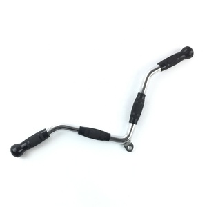 Accessoire de câble de gym en forme de V, <span class=keywords><strong>barre</strong></span> de curl biceps rotative multi-exercices, <span class=keywords><strong>barre</strong></span> de press down <span class=keywords><strong>triceps</strong></span> - Product Image 1