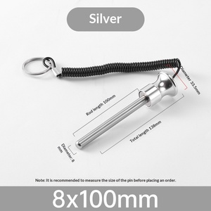 Pin magnético de ajuste para bloques de peso de rack <span class=keywords><strong>Flybird</strong></span> pequeño, modelo Bx Fitness, para equipos de gimnasio - Product Image 6