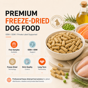 Alimento Liofilizado <span class=keywords><strong>para</strong></span> <span class=keywords><strong>Perros</strong></span> Directo de Fábrica, Alta en Proteínas, Fórmula de Pollo Fresco y Salmón <span class=keywords><strong>para</strong></span> Distribuidores y Minoristas - Product Image 2