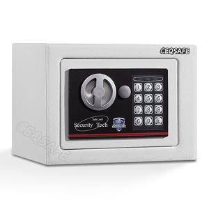 CEQSAFE Hotel Car Garage Deposit <b>Box</b> Digital Keypad Mini Safes Home Electronic Digital <b>Lock</b> CEQ Safe with Emergency Override Key - Product Image 5
