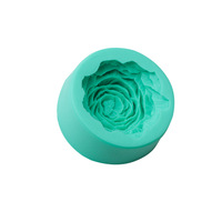 3D Pfingstrose Blume Silikon Seife Kerze Formen Fondant Formen Kuchen Dekorieren Backwerk zeuge Silikon Schokolade Kuchen form