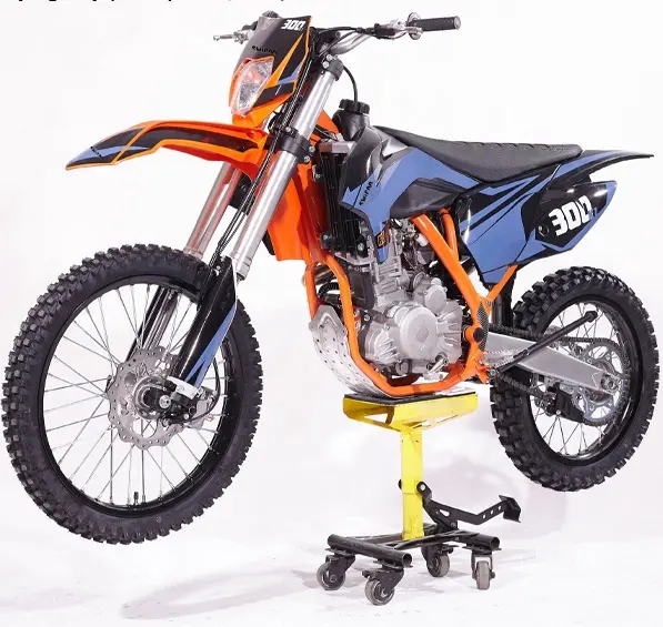 SWICOO 300ccm 4-Takt Gas Dirt Bike 5 Gänge Pit Bike mit CBS300 Motor und Big Wheels