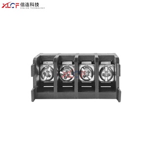 Xlcf bhk 3-xx-9. 52-08-c rào cản khối thiết <span class=keywords><strong>b</strong></span>ị đầu cuối 9.525 mét khoảng cách 22-12awg 20A Brass 13-Pole cho tự động hóa thông tin liên lạc - Product Image 3