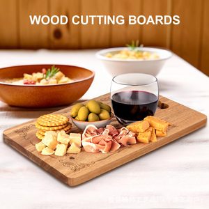 Tabla de cortar de madera de haya estilo japonés de 13x8 pulgadas con mango en forma de corazón, tabla de cortar de madera maciza para cocina, regalo para el Día de la Madre - Product Image 5