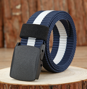 Cinturón de Lona Resistente GB87 para Campamento, Entrenamiento y Estudiantes, Venta al por Mayor en Verde, Caqui, Marrón, Rojo y Azul Marino - Product Image 4