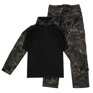Tronyond taktik giysi taktik kurbağa takım aşınmaya dayanıklı Camo CS eğitim uzun kollu giyim  kamuflaj elbise taktik üniforma - Product Image 6