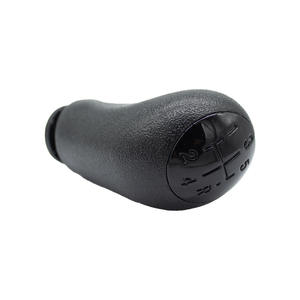Pommeau de levier de vitesse en cuir noir ergonomique pour voiture Renault, pièce de rechange pour transmission manuelle - Product Image 3