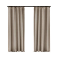 Rideaux en chevrons de luxe personnalisés HB, tissu tissé à texture douce, rideaux de fenêtre modernes pour salon et chambre à coucher, sur mesure