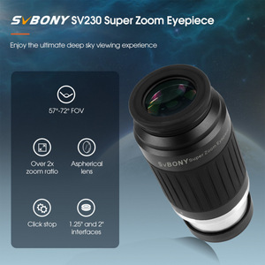 Svbony Sv230 Astronomical Wide Angle Zoom Eyepiece 8-20mm 57-72 Degree 1.25 2 Inch For Telescope - Product Image 3