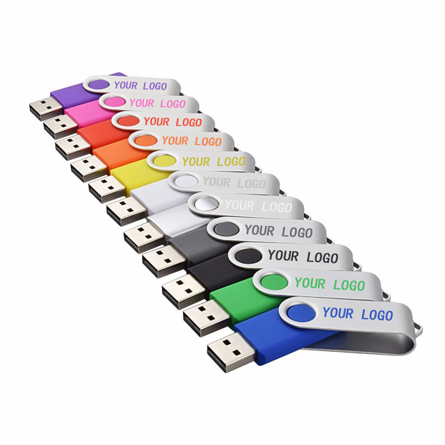 Pen Drive Good Quality Full Capacity 2GB 4GB 8GB 16GB 32GB USB Flash Drive for Corporate Gift Swivel USB Flash Drive