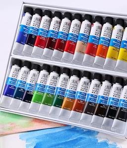 Juego de Pinturas de <span class=keywords><strong>Acuarela</strong></span> <span class=keywords><strong>Winsor</strong></span> & Newton de 24 Colores con Tubos de 10 ml para Artistas, para Usar en Papel y Lienzo, Edades 6+ Dibujo Escolar - Product Image 3