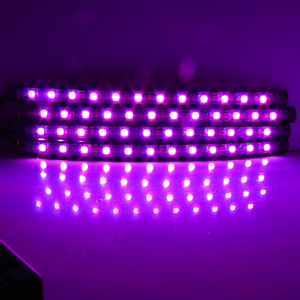 ไฟบรรยากาศในรถยนต์ ADT กันน้ำ 12v 10w พร้อมเทปกาว 3M 12 หลอด LED*4 ควบคุมสี RGB ด้วยตัวควบคุมเพลง - Product Image 5