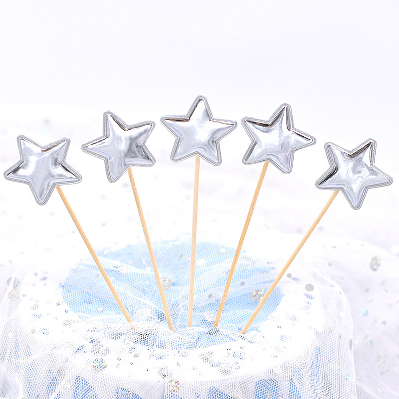 Five-pointed star/silver