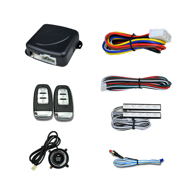 12V Universal Car One-Key Start Keyless Entry Ignition Preheating System Remote Control Start