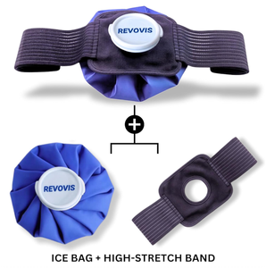 Komfortables wieder verwendbares elastisches atmungsaktives Heiß-und Kalt therapie paket lindert Schmerz verletzungen mit Eis beutel verpackung für die Wasser therapie - Product Image 3