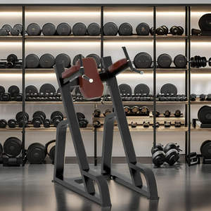 เครื่องจุ่มเข่าแนวตั้งสำหรับใช้ในยิมเชิงพาณิชย์ความแข็งแรงสูงประเภทสินค้าก่อสร้างโลหะม้านั่งและชั้นวาง - Product Image 3