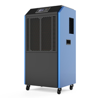 Déshumidificateur industriel Orvis 220V pour entrepôt, usine, ferme, contrôle de l'humidité élevée, déshumidificateur à compresseur 138L/D