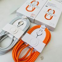Cable de Carga Rápida USB C de Nailon Trenzado de 1M y 60W, Cables de Carga Tipo C a Tipo C para iPhone 17 Pro 16 Max