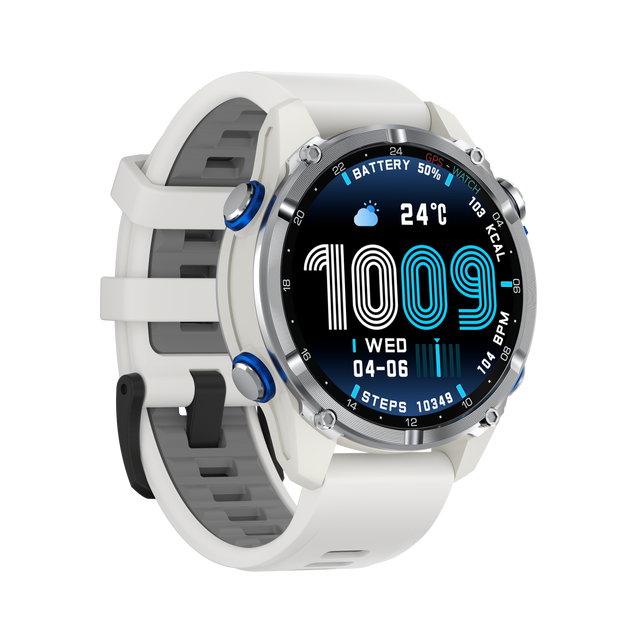 New HD350 Pro GPS Sport Relojes Smart Watch 3ATM Deep Waterproof Men With 1.32Inch Smartwatch 530mAh Battery Montre Intelligent