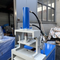 Machine de perçage et de poinçonnage hydraulique multi-usages pour tubes en acier inoxydable, marque Rongyan, moteur 2,2 kW, système 25 MPa