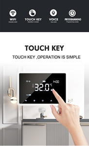 Giải pháp thiết kế đồ họa điều khiển từ xa không dây WIFI lập trình được cho bộ điều nhiệt sưởi ấm bằng lò hơi gas thông minh ME98 - Product Image 5