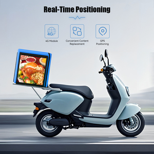 Caja de Pantalla LED Exterior Pixelpulse 4G GPS para Motocicleta, para Publicidad de Alimentos y Bicicletas de Reparto para Servicios de Comida para Llevar - Product Image 5