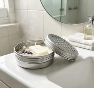 Boîtes en aluminium de 80g, pots en métal, bidons en aluminium, boîtes rondes en aluminium avec fenêtre transparente - Product Image 4
