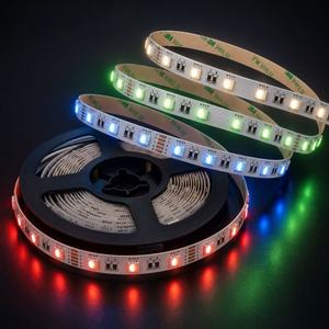 Bande lumineuse LED SMD RGBW 4 en 1 WS2811 12V DC 60 LED/m avec puce Epistar IP68, télécommande, dimmable, flexible, pour intérieur - Product Image 1