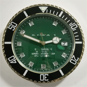 Grande Orologio <span class=keywords><strong>da</strong></span> Parete Nordico Unico con <span class=keywords><strong>Design</strong></span> Artistico 3D, in Metallo Dorato, Moderno e Lussuoso per Arredamento Casa - Product Image 2