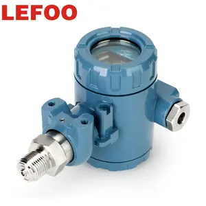 LEFOO Explosion-proof Pressure Transmitter Hart 4-20ma Digital Display Air Analog Pressure Sensor Transmisor Presion