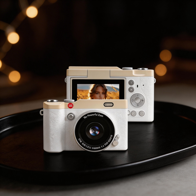 Children Digital Camera 48MP Photography Video Recorder Portable Compact Mini Camera Autofocus Holiday for Kids Gift