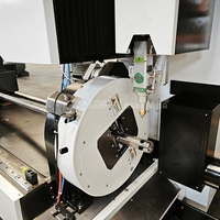 Machine de découpe laser à fibre pour tubes métalliques, découpe d'acier inoxydable, d'acier au carbone, de fer, d'aluminium galvanisé, de laiton