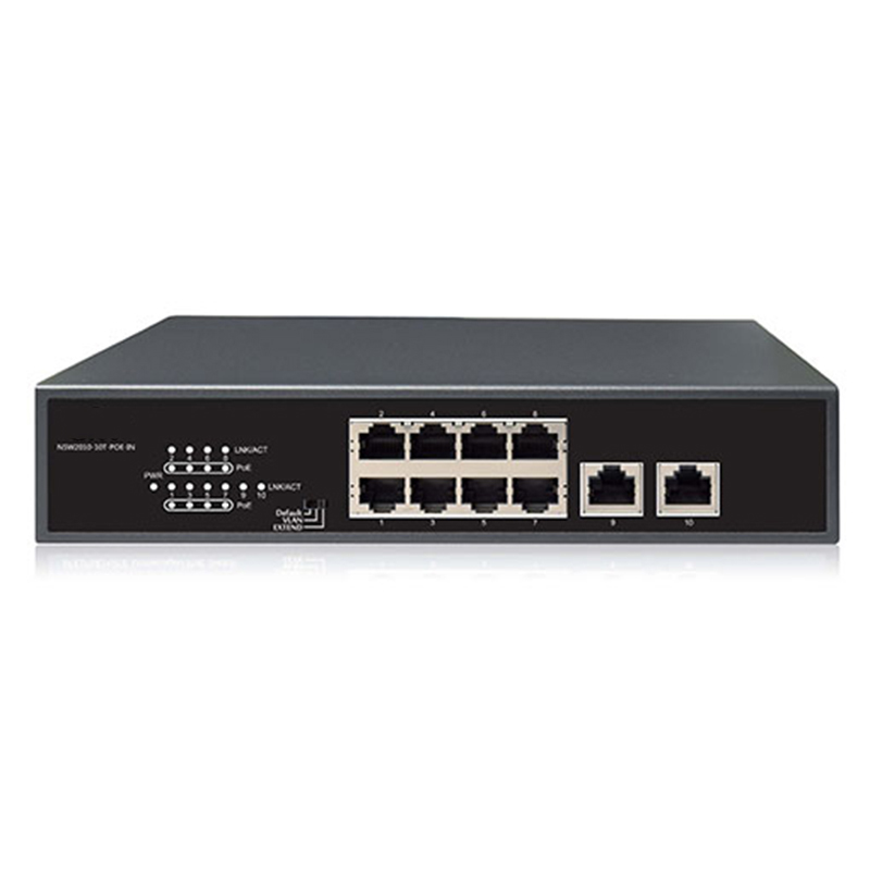 Горячая распродажа! 16PoE + 2 порт Ethernet PoE переключатели NSW2020 серии NSW2010-16T2GC-POE-IN-HK