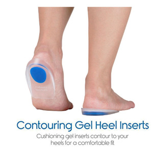 Coussinets <span class=keywords><strong>de</strong></span> talon en silicone pour chaussures, coussinets orthopédiques en gel nid d'abeille diamanté, semelles intérieures personnalisables en usine - Product Image 2